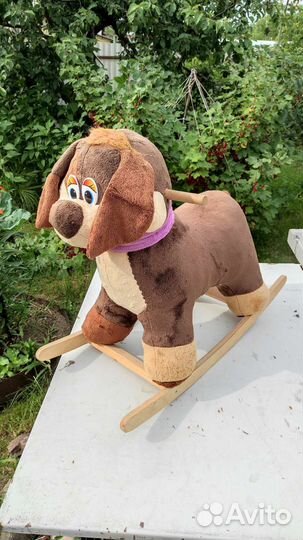 Качалка собака