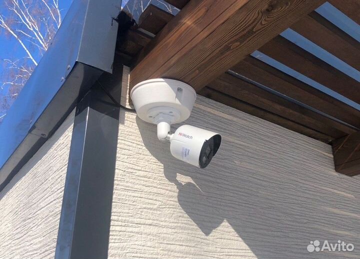 Установка системы видеонаблюдения