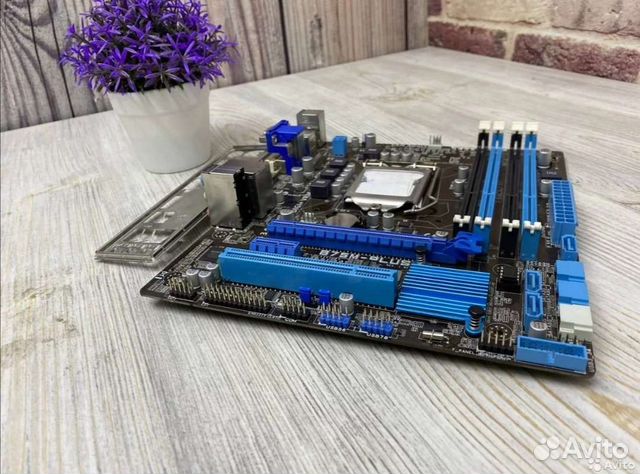 Материнская плата Asus b75m-plus купить в Екатеринбурге | Электроника ...