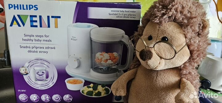 Пароварка блендер philips avent