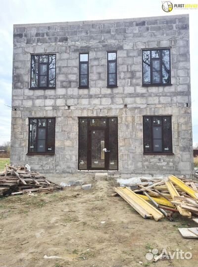 Пластиковые входные двери от производителя, Окна