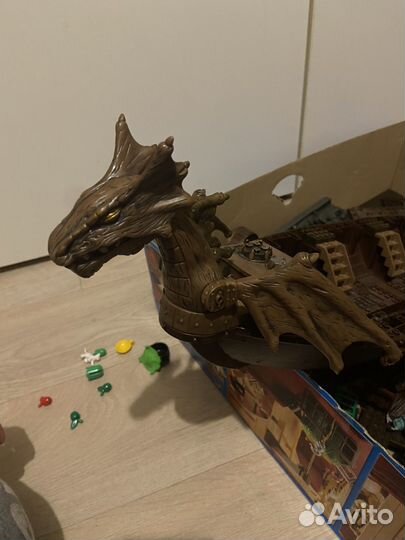 Конструктор mega bloks man dragons