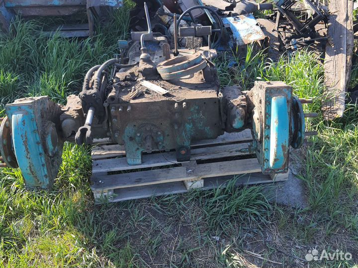 Коробка, задний мост Т-40