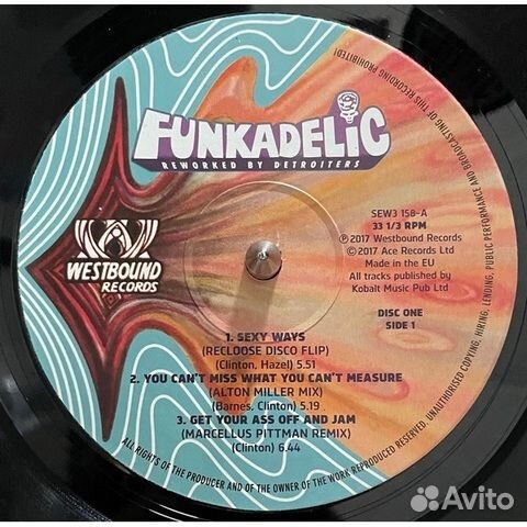 Funkadelic / Reworked By Detroiters (3LP)