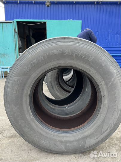 Грузовые шины 385 65 22 5 прицепная бу