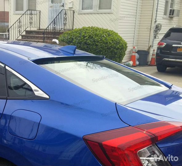 Спойлер заднего стекла Honda Civic 9 хэтчбек