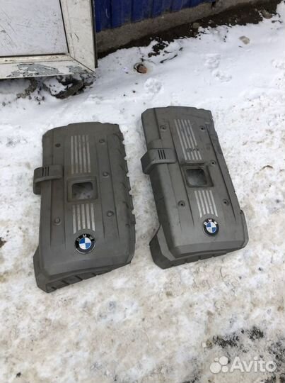 Крышка декоративная на двигатель бмв е60 е61 n52