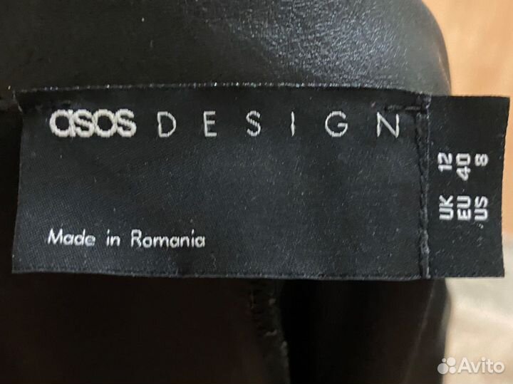 Пиджак /блейзер из экокожи