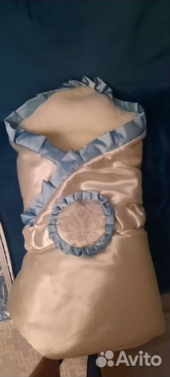 Конверт на выписку для мальчика зимний