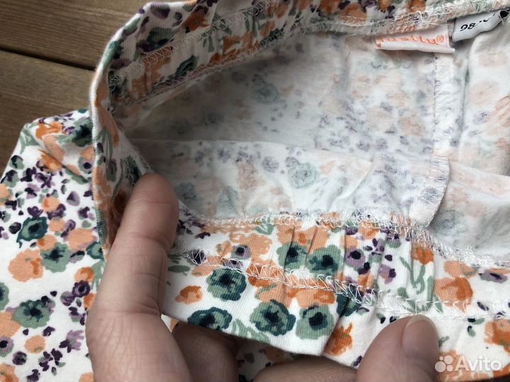 Шорты для девочки в цветочик Lupilu