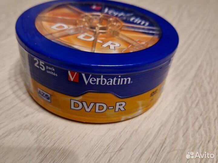 Verbatim dvd-r 25 шт