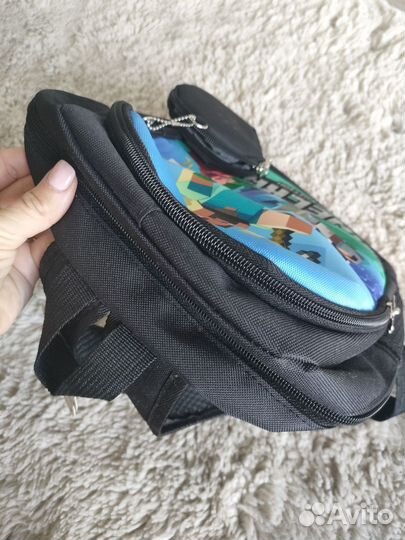 Новый детский рюкзак майнкрафт