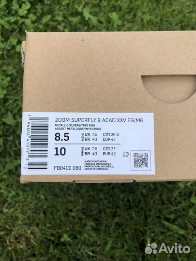 Nike mercurial zoom superfly 9 academy