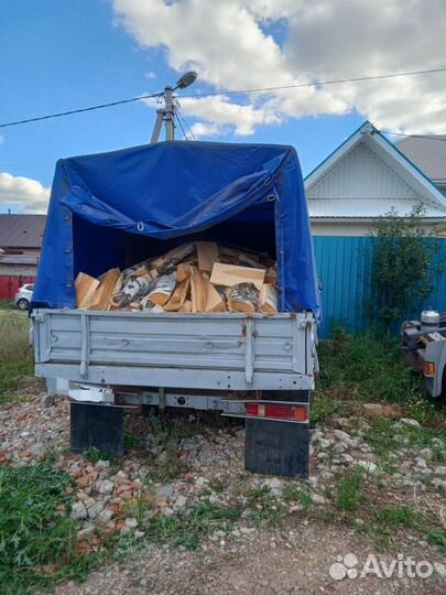 Дрова колотые (береза,дуб)