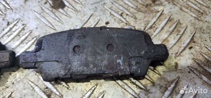 Колодки тормозные задние Nissan Juke F15