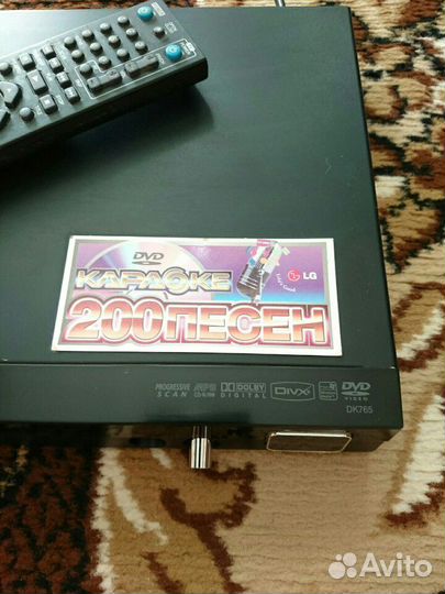 Караоке DVD плеер LG DK765