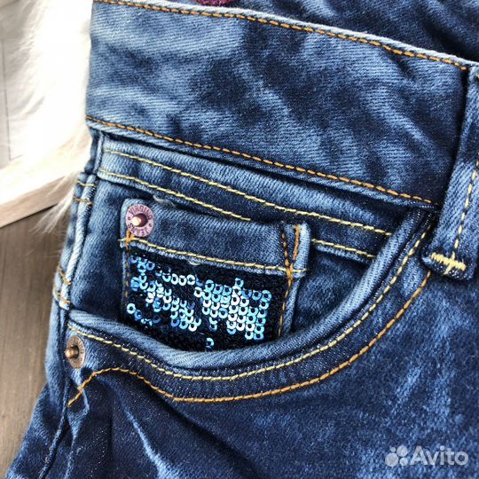 Джинсы прямые на девочку 140 146 Vingino