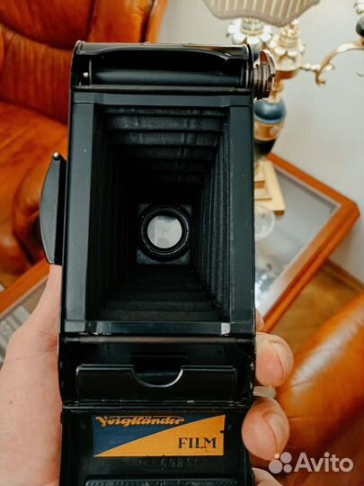 Фотоаппарат старинный Voigtlander compur -Германия