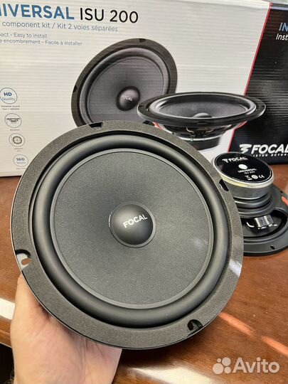 Динамики Focal Isu 200 (80/160 Вт) компонентные