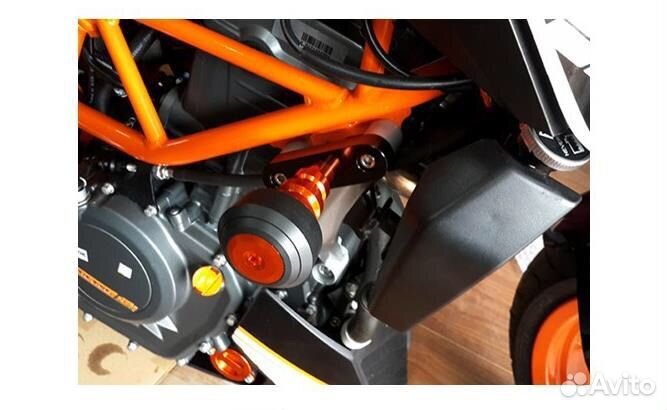 Защита от падения на мотоцикл ктм