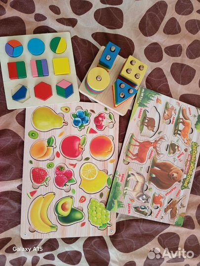 Деревянные пазлы