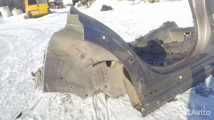 Порог со стойкой правый Range Rover