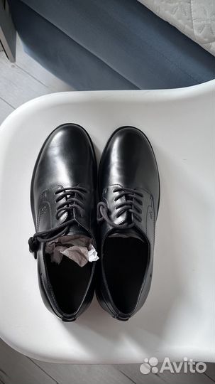 Ботинки кожаные calvin klein оригинал