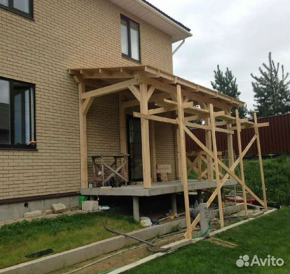 Строительство беседок, навесов, пристроек