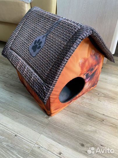 Мягкий домик для собаки
