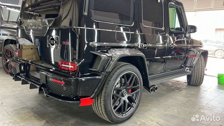 Накладка на багажник карбон Brabus G63