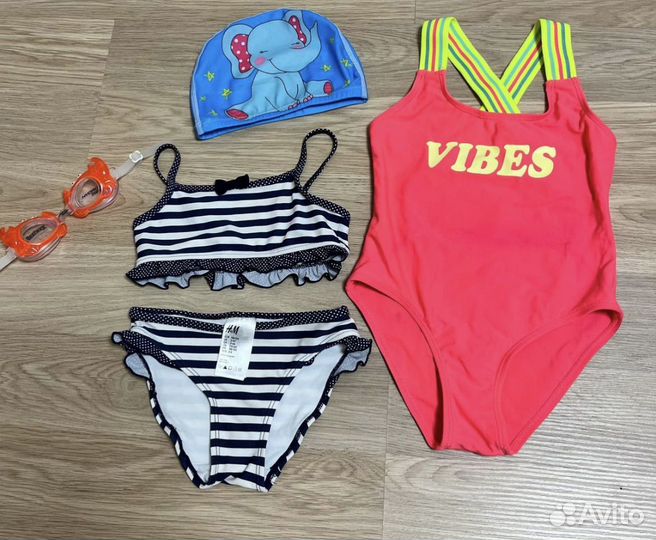 Купальник для девочки hm 98-104