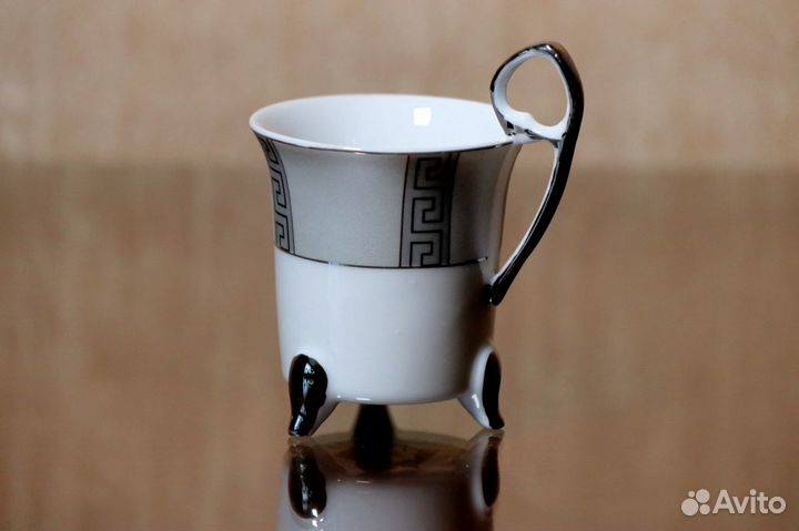 Кофейный сервиз фарфор, 6 перс идеал для подарка