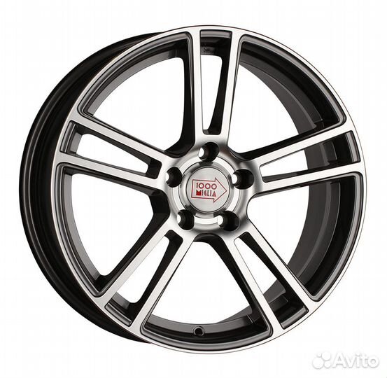 R18 5x112 8J ET45 D66,6 1000 Miglia MM1002 Dark An