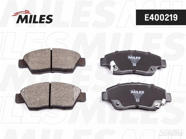 Колодки тормозные передние FIT / jazz E400219