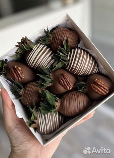 Набор клубники в шоколаде. Доставка по Кемерово