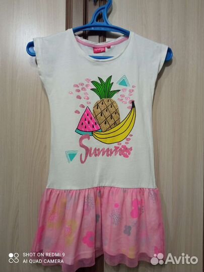 Одежда для девочки пакетом на 5-7 лет