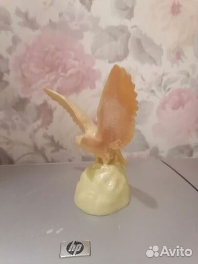 Фосфорная статуэтка орел светящаяся СССР