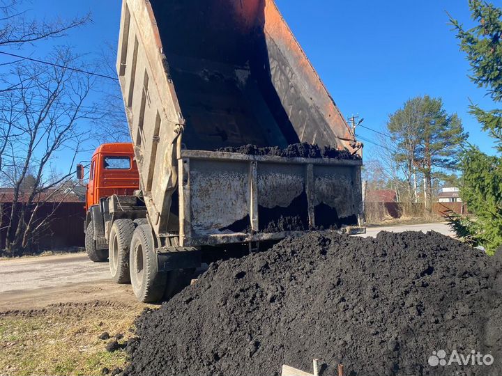 Доставка сыпучих материалов(песок, щебень, земля)