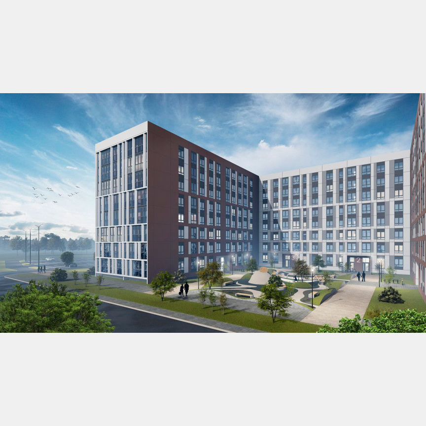 2-к. квартира, 52,4 м², 4/8 эт.