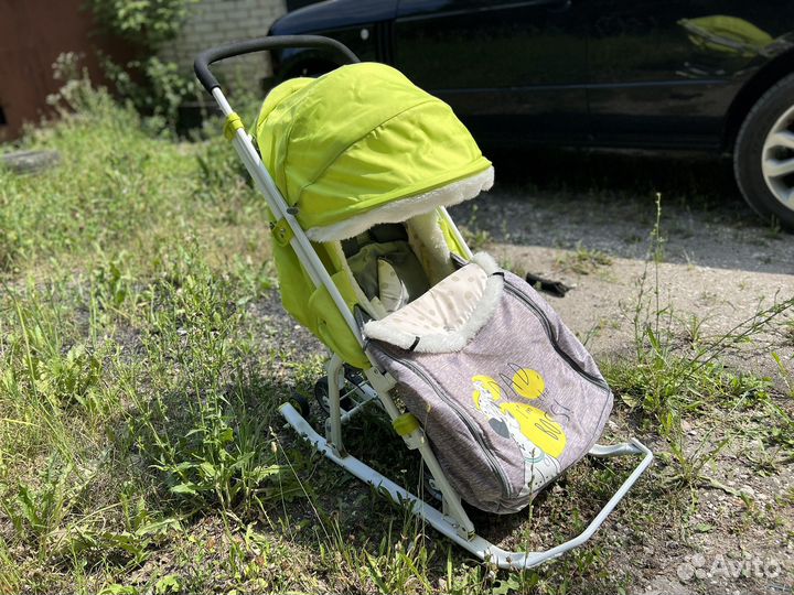 Коляска санки nika disney baby 2