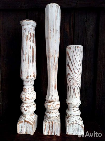 Подсвечники набор 3 шт