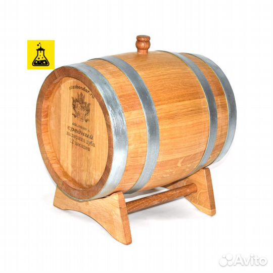 Бочка дубовая ставбондарь, 5 л