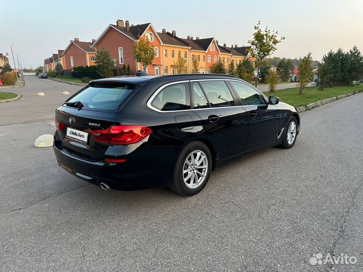 BMW 5 серия 2.0 AT, 2019, 140 000 км