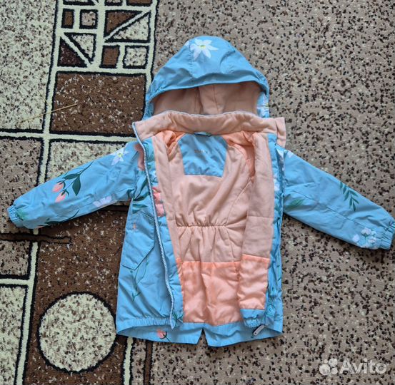 Демисезонный комплект для девочки 110 размер