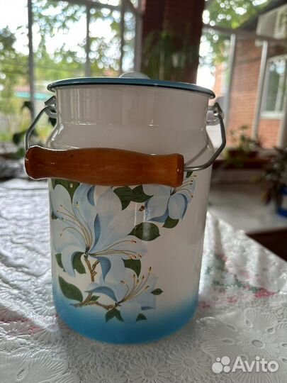 Молочный бидон СССР новый