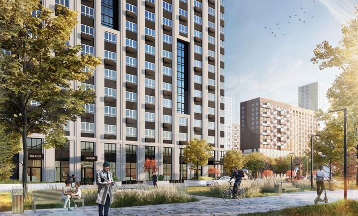 2-к. квартира, 54,7 м², 6/29 эт.