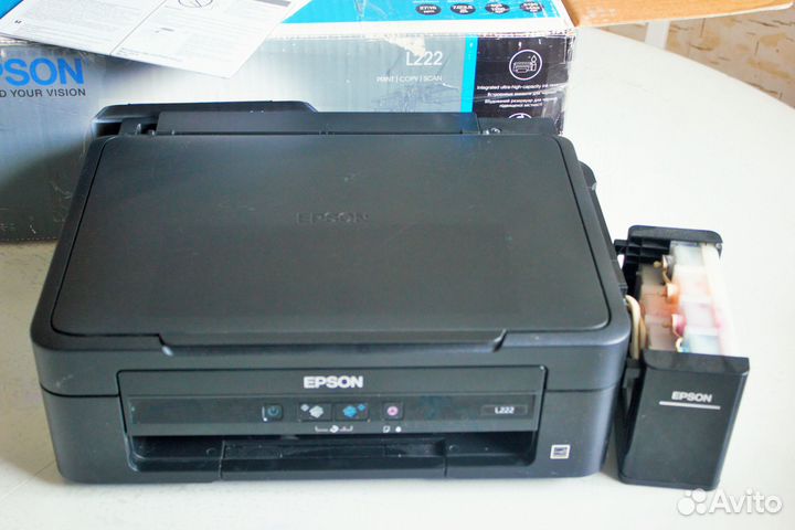 Цветной принтер epson