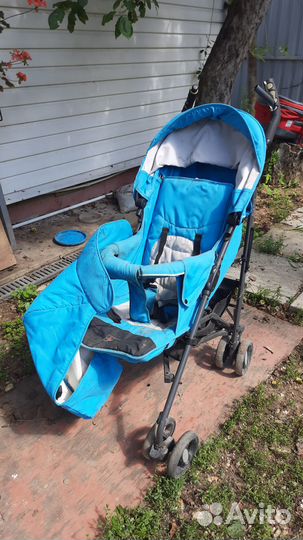 Летняя прогулочная коляска трость