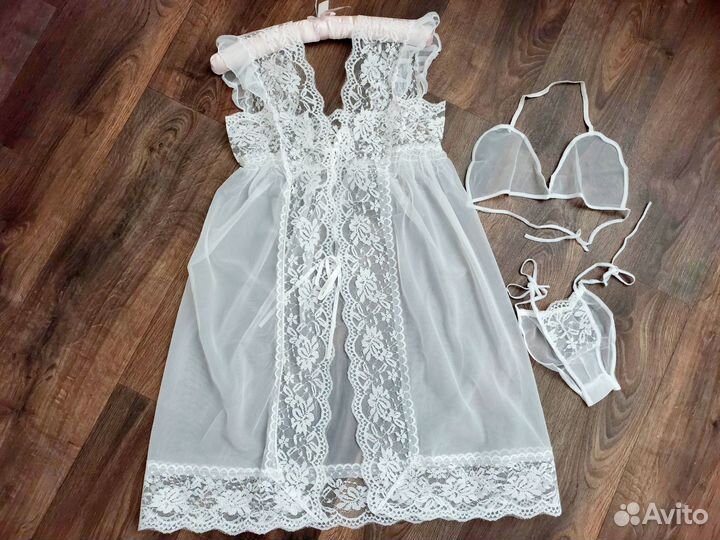 Пеньюар кружевной новый Сирия 70-е