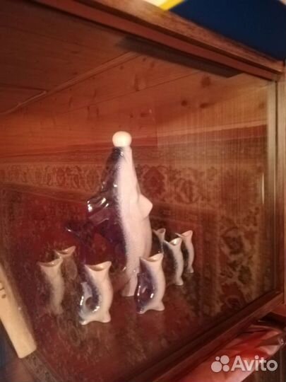 Наборы. Винтажные. Ваза. Неман